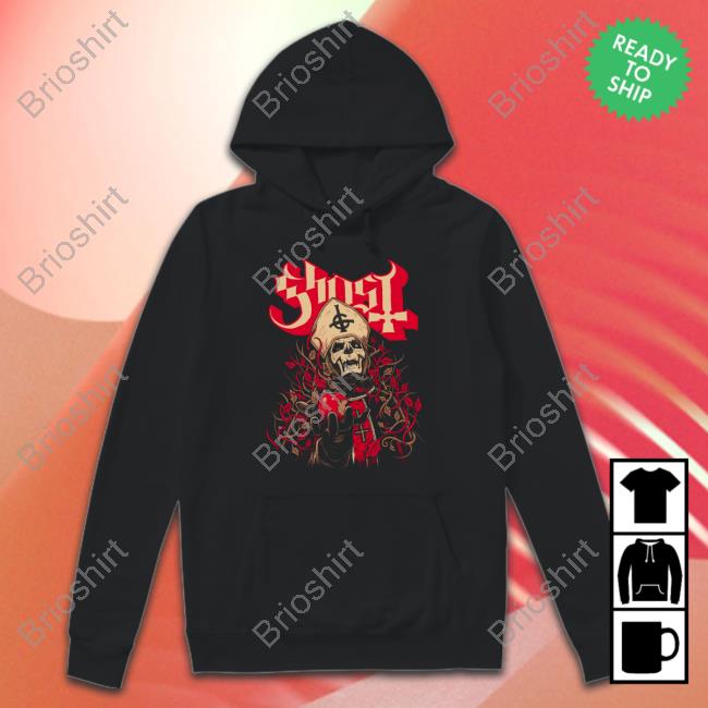 Ghost Official Store Merch Mattias Ghost Papa 1 Genesis Tee Shirt Papa Emeritus IV