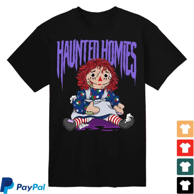 Official Overnight Merch Send It Society Annabelle Warren Museum Live-Stream Haunted Homies T-Shirts Senditsociety