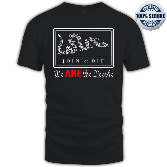 Official Join Or Die We Are The People Long Sleeve T Shirt
