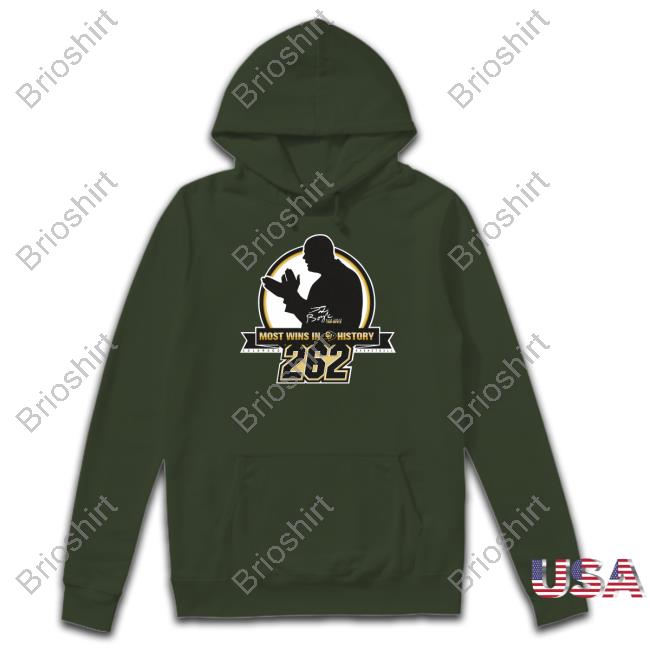 Official Tad Boyle 262 Most Wins In Colorado Basketball History Hoodie