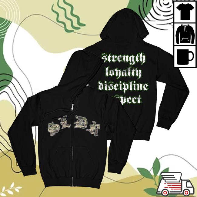 Official Street Soldier Rising Merch Street Soldier - S.L.D.R Zip Up Hoody Risingmerch