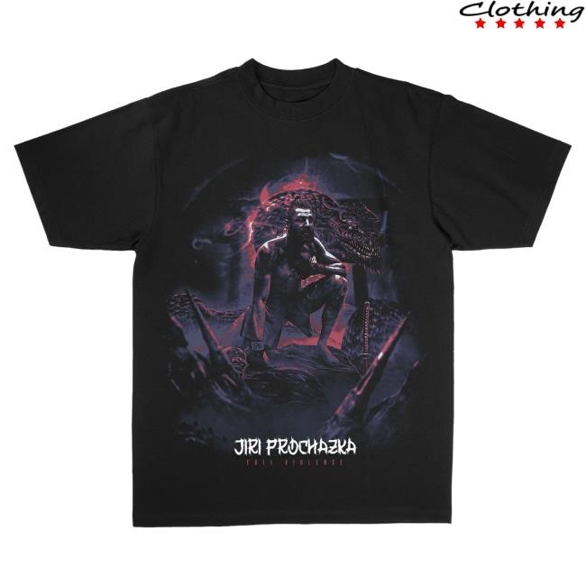 Full Violence Official Jiri Prochazka Samurai Dragon "Classic" Tee in Black