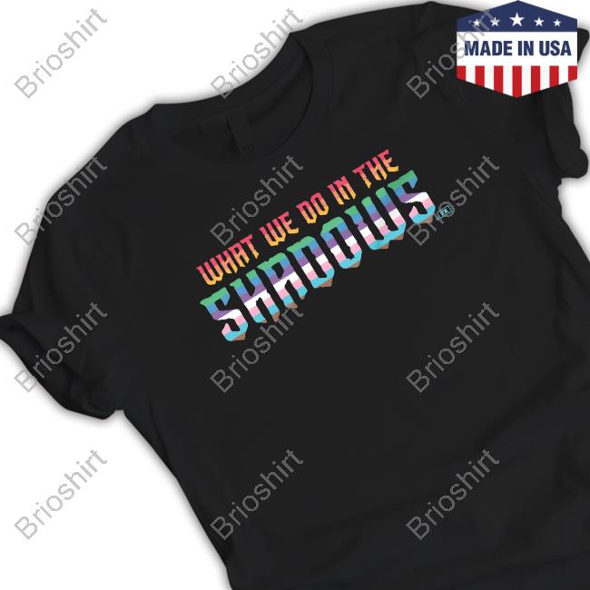 Fx Net Works Shop Merch What We Do In The Shadows Rainbow Crewneck Sweatshirt