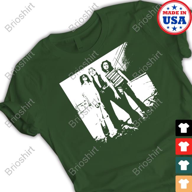 Muna White Photo Green Long Sleeve