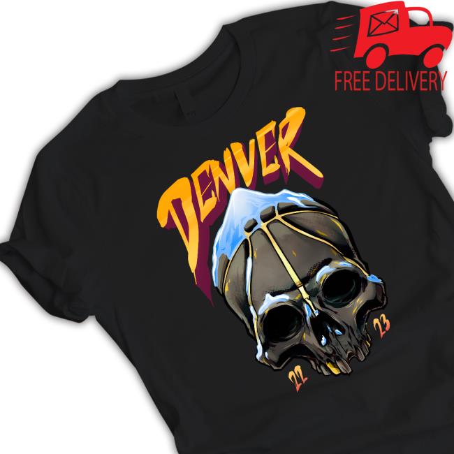 Kiwiclo Denver 22 23 Skull T-Shirt