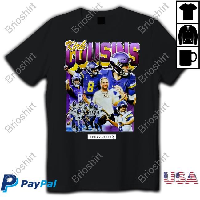 Kirk Cousins T-Shirts Dreamathon