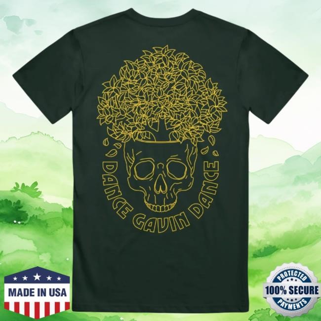 Official Dance Gavin Dance Merch Skull Tree Tees