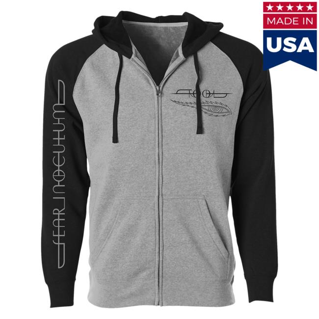 Official Tool Merch Muisc Band Clothing Store Shop Tool Fear Inoculum Zip Up Popover Hoodie ToolBand ToolMusic