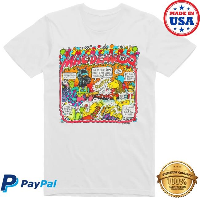 Montero Ponies White New Shirt Mac DeMarco