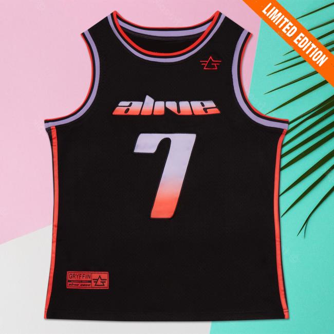 Gryffin Merch Alive Basketball Jersey