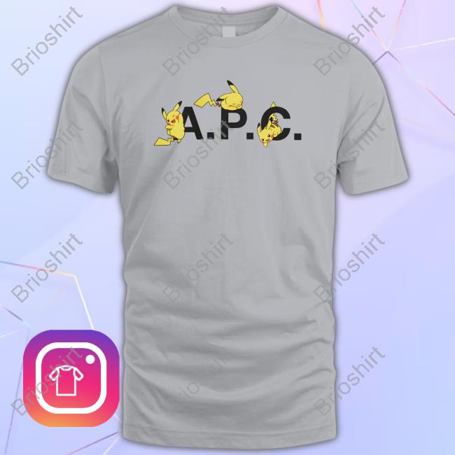 Pokémon × A.P.C. Pikachu Shirts