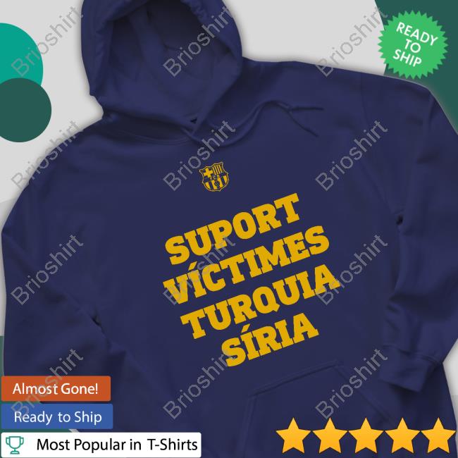 Suport Víctimes Turquia Síria Hoodie