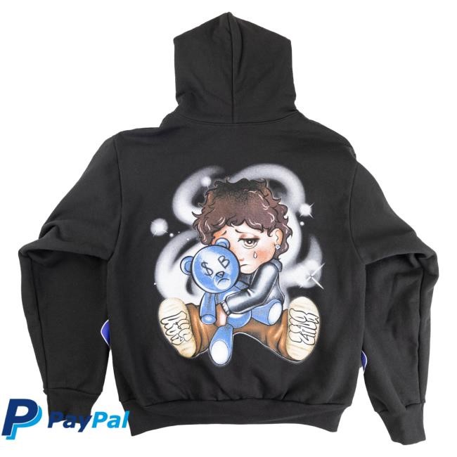 Official Sad Boyz Merch Sad Boyz El Monito Hooded Sweatshirt