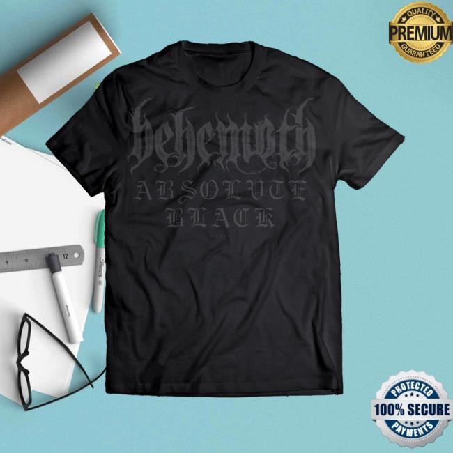 Behemoth - TSOG Absolvte Black T Shirt Behemoth Merch