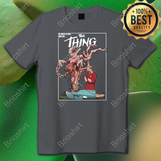 Official Jim'll Paint It Long Live The Thing Double Print Long Sleeve Tee