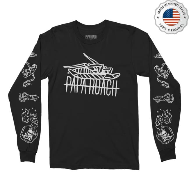 Official Papa Roach Merch Icons Long Sleeve T-Shirt