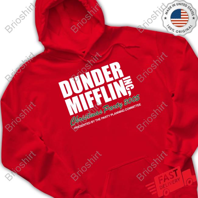Shitheadsteve Shop Dunder Mifflin Christmas Party 2005 Party Planning Committee T-Shirt