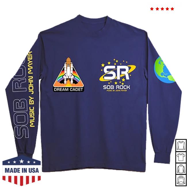Official John Mayer Clothing Store Shop Sob Rock Cadet Long Sleeve Top Shirt JohnMayer Merch