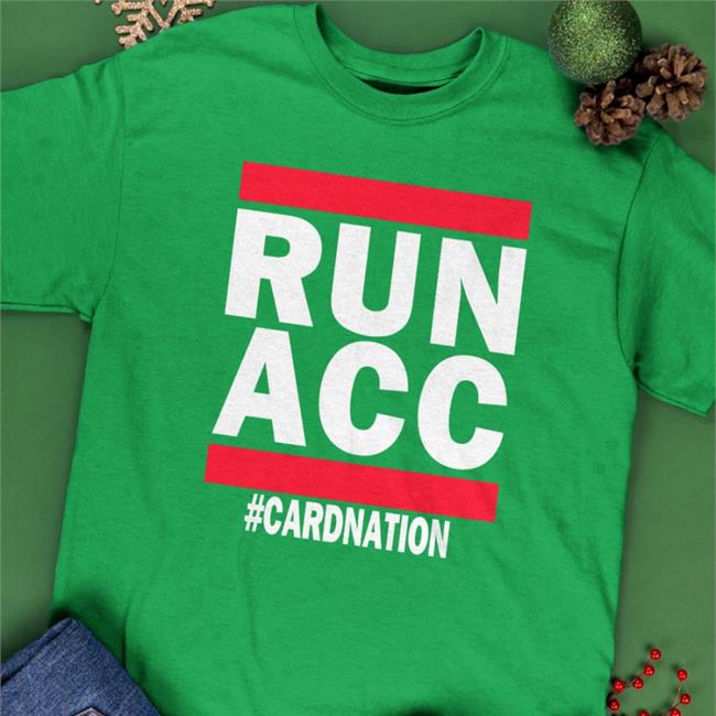 Luke Hancock Run Acc #Cardnation T Shirt Kickin Louisville Men's Basketball