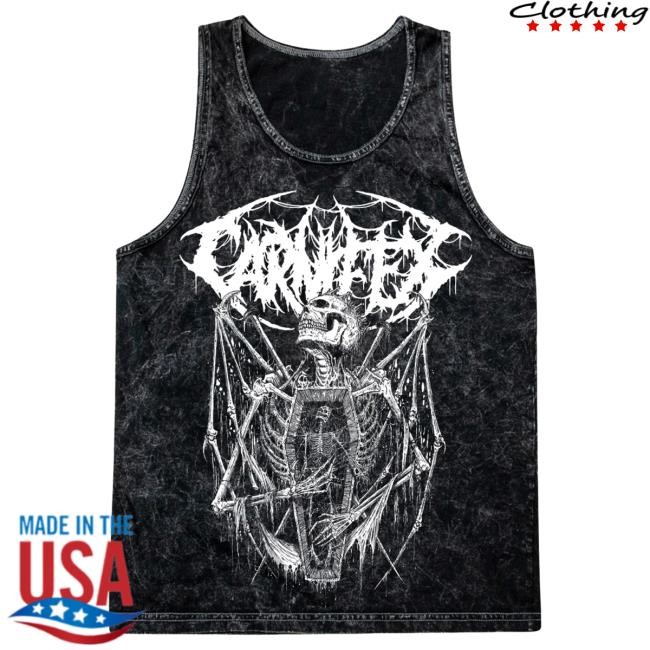 Official Indie Merch Store Carnifex Riddick Skull Tank Top Hot Shirt IndieMerchStore