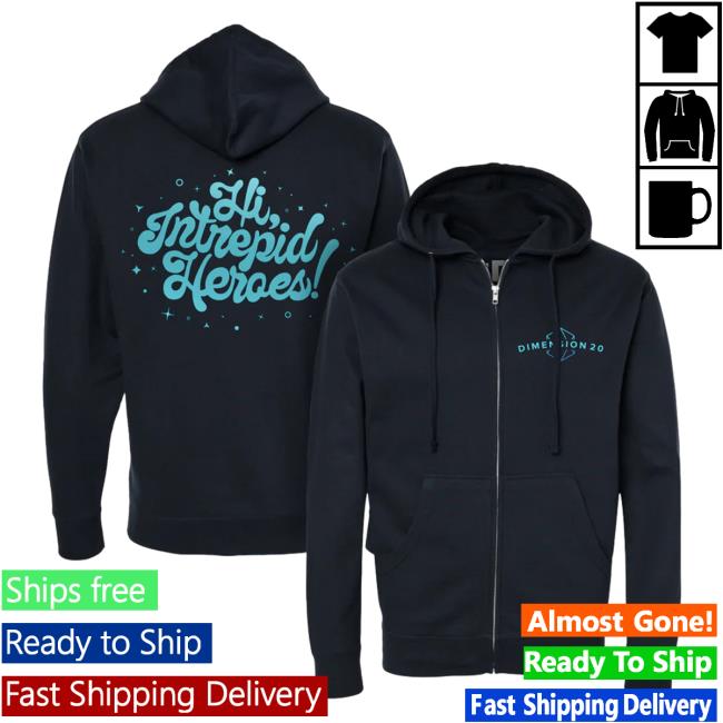 Dropout Store Merch Dimension 20 Logo Hoodie