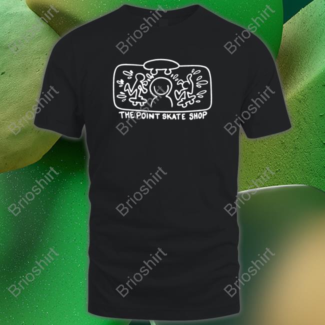 Official The Point Skate Haring Tee Black
