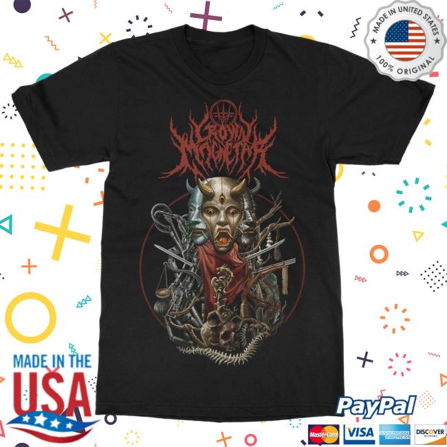 Official Indie Merch Store Shop Crown Magnetar "Biomech Samurai" T-Shirt IndieMerchStore