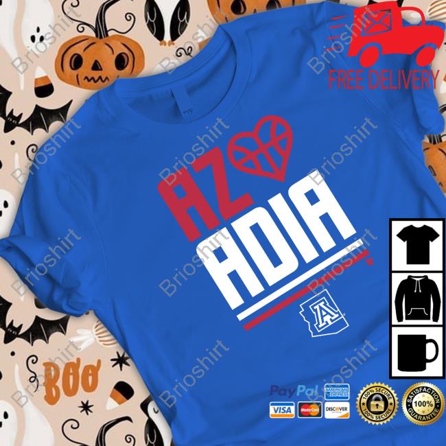 Arizona Basketball Az Loves Adia Long Sleeve T Shirt