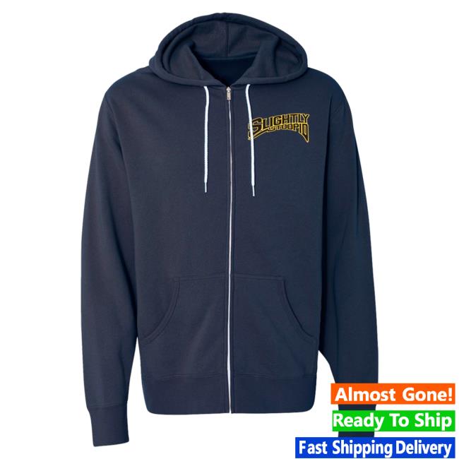 Official Slightly Stoopid Merch Store Shop Slightly Stoopid San Diego 2021 Friar Zip Crewneck Sweatshirt SlightlyStoopid