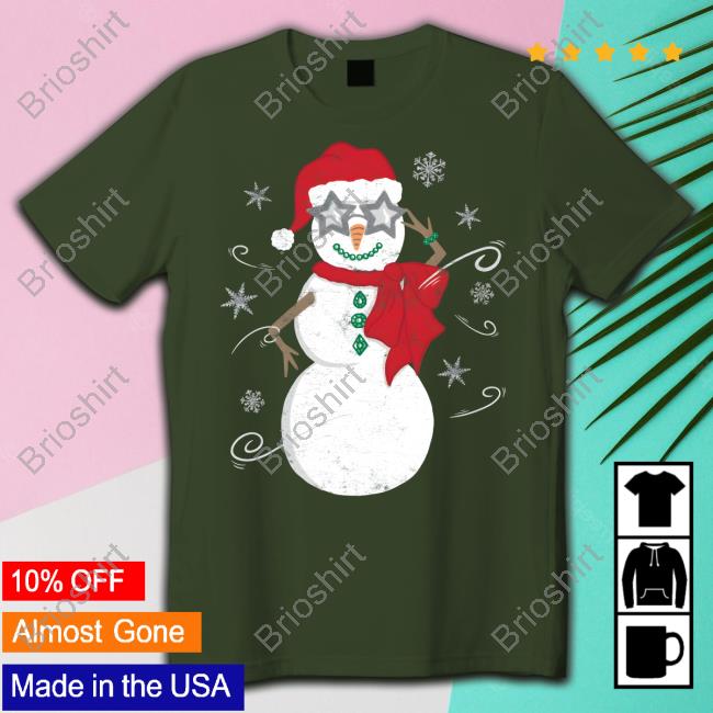Jolly Snowman Sweatshirt In Pine