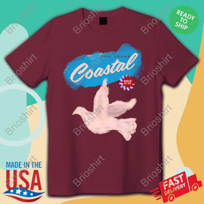 Neilyoung Coastal Tour Peace Dove T-Shirt