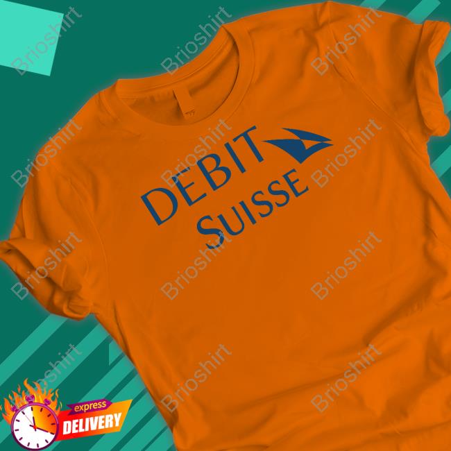 Credit Suisse Debit Suise Long Sleeve Tee Wall Street Memes