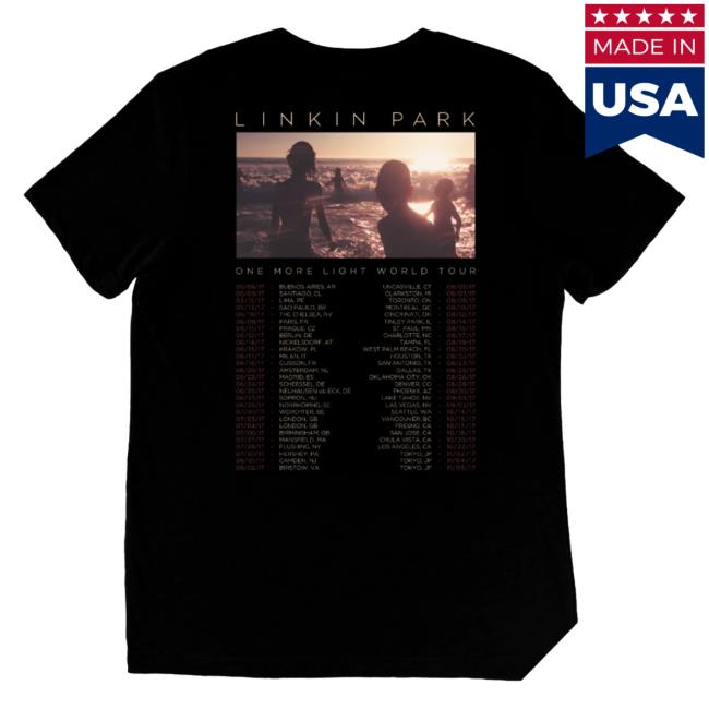 Official Linkin Park Merch Bar Store 2017 One More Light World Tour Shirt New MerchBar LinkinPark Apparel Clothing Shop