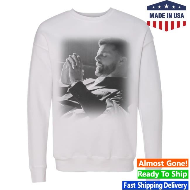 Ricky Martin White Sweatshirt Hot Shirt