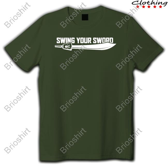 Breakingt Merch Mississippi State Swing Your Sword Tee
