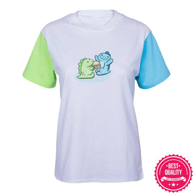 Official Moriah Elizabeth Merch Store Shop Pickle/Derp Color Block T Shirt MoriahElizabeth