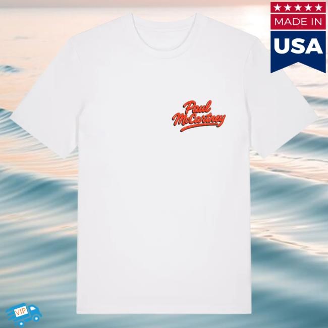 Official Paul Mccartney Merch Store Got Back 2025 Albuquerque Event T Shirt