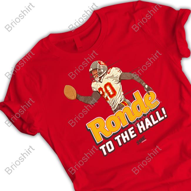 Jon Cooper Ronde To The Hall Shirts Ronde Barber