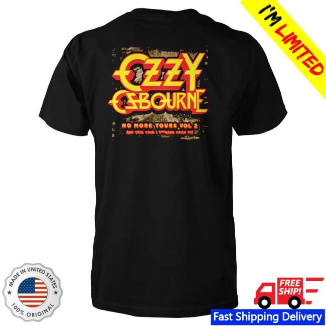 Ozzy Osbourne Rising With Tourback T Shirt