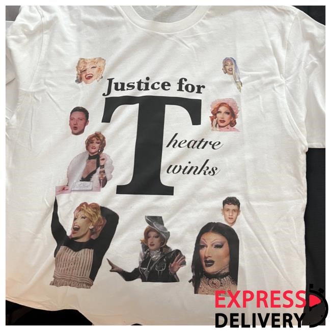 Justice For Theatre Winks Tshirt
