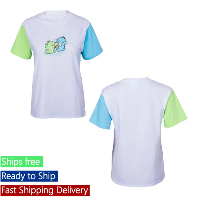Official Moriah Elizabeth Merch Store Shop Pickle/Derp Color Block T-Shirt MoriahElizabeth