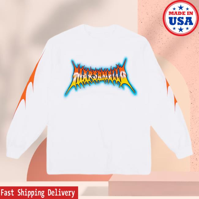 Official Marshmello Apparel Clothing Merch Store Marshmello Toxic L/S Long Sleeve Shirt New Marsh Mello Shop