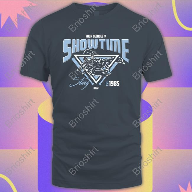 Four Decades Of Showtime! Sting Est.1985 Shirt