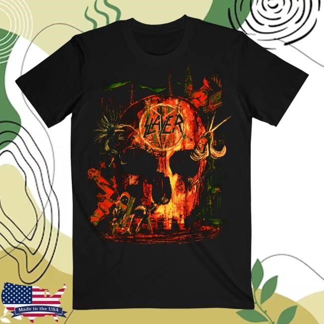Slayer World Sacrifice Skull New T-Shirt – Slayer Store Merch