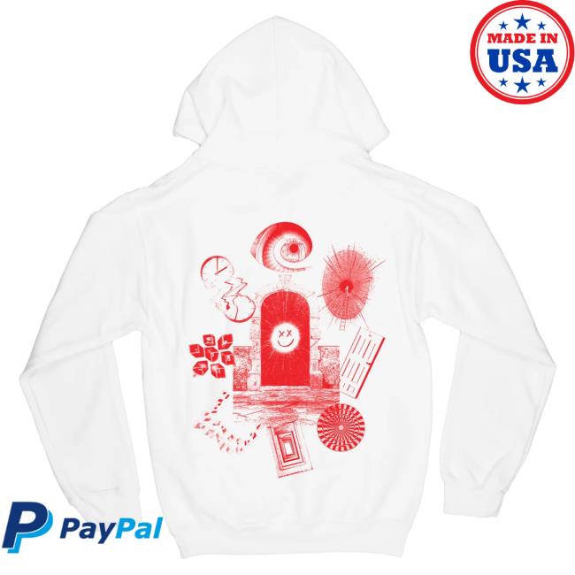 Official Louis Tomlinson Merch Store Louis Tomlinson Portal White Sweatshirt LouisTomlinson Apparel Clothing Shop