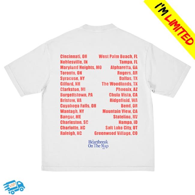 Official Dan And Shay Merch Heartbreak Summer Tour Shirt