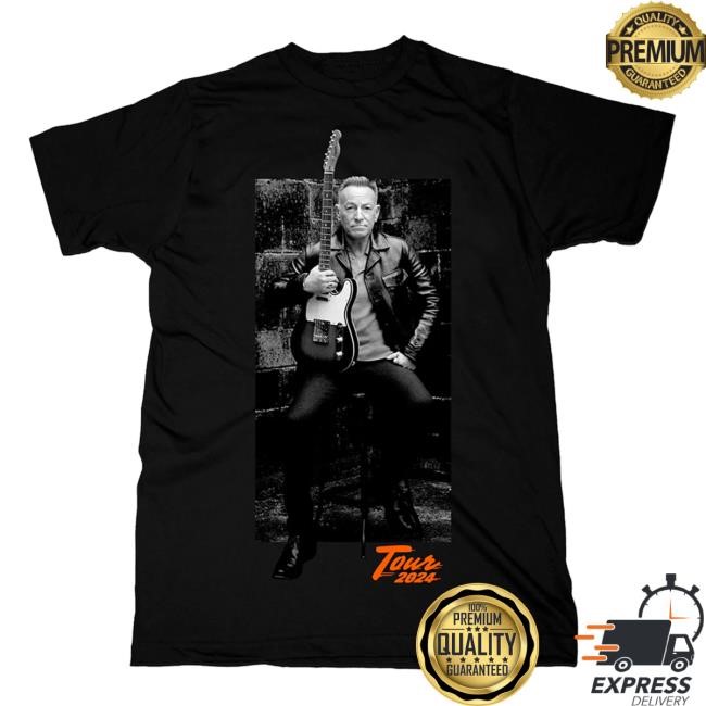 Springsteen & The E-Street Band 2024 World Tour Portrait Tee Springsteen & The E-Street Band 2024 World Tour Portrait Tee Shirt – Bruce Springsteen