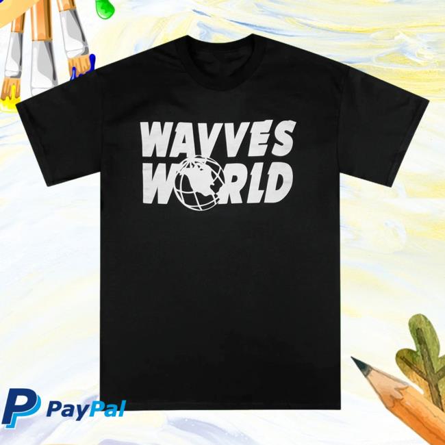 Official Hello Merch Wavves World Popover Shirt HelloMerch