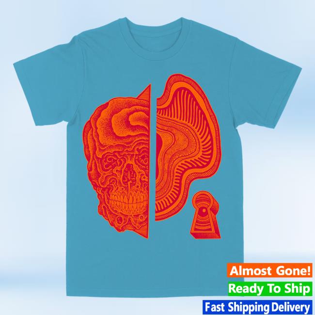 Death Wish Store Deathwish Inc Thomas Hooper Skull Warp Aqua New Shirt Deathwishinc