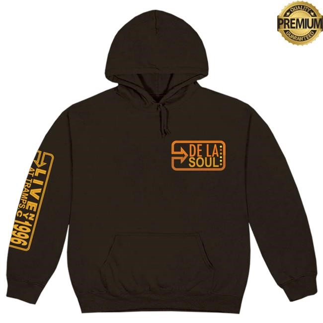 De La Soul Live at Tramps '96 Hoodie De La Soul Merch